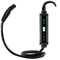 ZOPOISE Nouveau chargeur EV 7KW 32A avec connecteur NACS/Type 1 pour parking d'appartement, câble de 5M, prise Type A+DC6mA CCID20, indice de protection IP66, garantie 2 ans