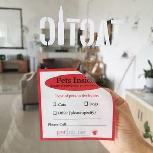 Customized UV Printed <strong>Vinyl</strong> Transparent <strong>Static</strong> <strong>Cling</strong> Window Stickers &amp; Decals-White No Adhesive - Product Image 5