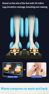 เก้าอี้นวด VCT-K12 แบบไร้แรงโน้มถ่วง พร้อมที่วางเท้าสุดหรู ฟังก์ชั่นยืดตัวแบบไทย 18 โปรแกรมอัตโนมัติ - Product Image 4