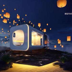 Maison capsule <span class=keywords><strong>chic</strong></span> et petite maison moderne pour des options de vie mobiles à la mode - Product Image 2