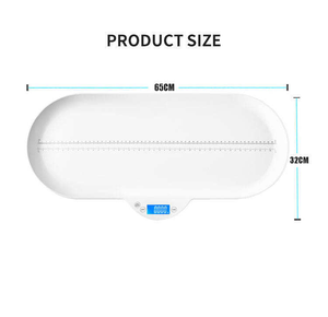 Balance pour bébé, balance multifonction pour la mesure du poids corporel et de la taille, balance numérique pour bébé et enfant de 30 kg, OW-B10H - Product Image 3