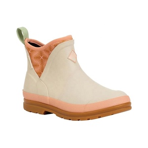 Stivali da Pioggia alla Caviglia Personalizzati per Donne, Impermeabili in Gomma Naturale, Stivali da Giardino, Produttore OEM - Product Image 6