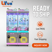Lifun Lucky Magic Spin 30 Clips Machine Arcade Distributeur de Jouets en Métal et Plastique à Monnayeur pour Prix, Version Anglaise, 6+ Ans