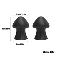 BDSM Silikon-Nippelsauger Nippelstimulator Massagegerät Nippelsauger für Druckstimulation Nippelsauger für Frauen Erwachsenen-Sexspielzeug