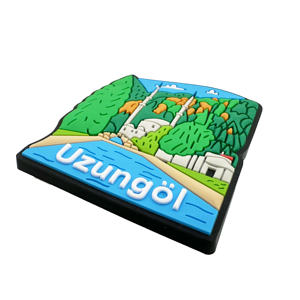 Imán de nevera de PVC personalizado, de polivinilo cloruro, suave, 3D, de diseño libre, de fabricante OEM premium. - Product Image 4