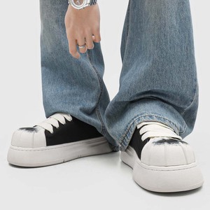 Zapatillas Casuales con Punta Decorativa y Estampado para Hombre, Primavera 2026, Nueva Llegada, Suela Gruesa que Aumenta la Altura, Estilo Derby, Cómodas y Duraderas - Product Image 6
