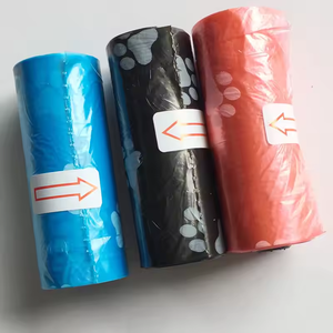 Tùy chỉnh in Xách Tay Chất thải vật nuôi xử lý túi vấn đề cơ bản tiêu chuẩn tăng cường Dog poop Cleaner PET làm sạch nguồn cung cấp poop Túi cuộn - Product Image 2