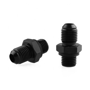 Adaptador de Enfriador de Aceite de Transmisión Getitall An8 An6 X 1 4 Nps, Aleación de Aluminio, Negro Piano - Product Image 5