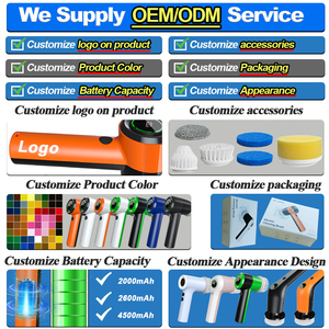 Accesorios de Limpieza para el Hogar, Cepillo de Limpieza Eléctrico, Cepillo para Platos, Cepillo Giratorio, Dropshipping, Tienda en Línea de Alibaba - Product Image 6