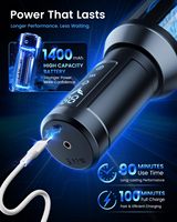 Machine sexuelle électrique à commande par application mains libres, stimulateur de pénis, jouets pour adultes, masturbateur masculin automatique vibrant, rotatif et pénétrant