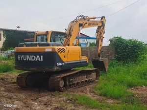 Pompe d'excavatrice sur chenilles Hyundai 150LC-9T d'occasion de haute qualité, 15 tonnes, moteur Kubota, peu utilisée - Product Image 2