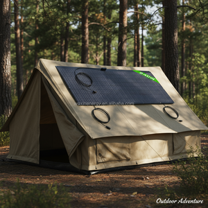 Panneau solaire flexible 240W avec couche composite intégrée pliable IP67 étanche certifié CE Panneau souple portable extérieur - Product Image 5