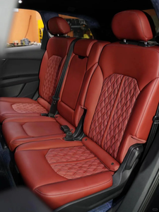 Sièges électriques haut de gamme pour Audi, cuir rouge matelassé, sièges ergonomiques confortables - Product Image 3