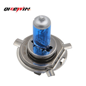 Ampoules de phares halogènes automobiles QIDEWIN H1 H3 H4 H7 9005 9006 H11 55W 100W Type à lentille bleue - Product Image 5