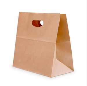 Sac en papier kraft Sac cadeau et pary écologique Sac de qualité alimentaire - Product Image 3
