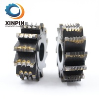 80x3mmx6Dents Pour Bambou Bâton Rond Faisant La Machine 2Pcs Par Ensemble Outils De Travail Du Bois Cutter Pièces De Rechange Tête De Coupe