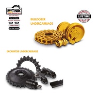 Pièces de rechange neuves de qualité OEM Mitnik pour groupes de chenilles de bulldozer modèles D4D/D4H/D5/D50/D5B/D5H - Rouleaux supérieurs/porteurs