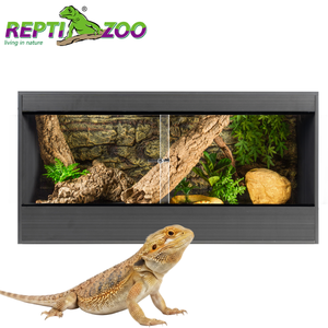 Terrario Smontabile Reptizoo da 120 Galloni 4x2x2 con Logo Personalizzato, Grande Recinto Impilabile in PVC per Rettili e <span class=keywords><strong>Serpenti</strong></span> - Product Image 1