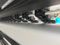 Audley Digital 3.2m taille I3200 quatre têtes d'imprimante rouleau à rouleau imprimante éco-solvant pour autocollants en verre transparent