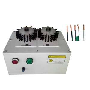 Machine de division à brosse métallique pour fil blindé, maille de fil blindé, brosse adhésive cuivre-nylon, ruban blindé, fil tressé - Product Image 3