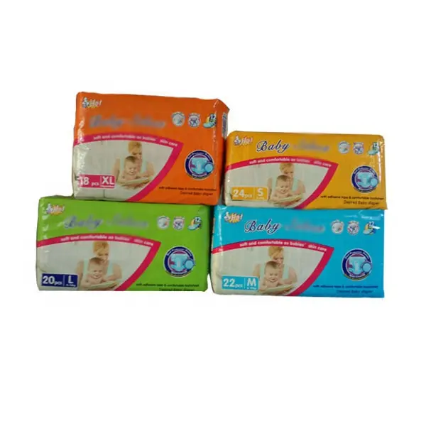 Turkey market hot selling diaper brand baby diaper factory to Africa
