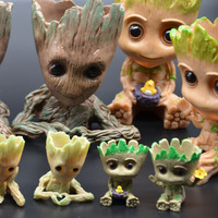 Fabricants de poupées personnalisées décoration de festival figurines de personnes âgées humaines mini jouets cadeau pour boutique cadeau pots de fleurs ornement de maison