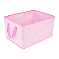 Boîte de rangement de placard avec logo personnalisé Boîte de rangement pliable pour vêtements Boîte de rangement pliable avec poignée Organisateur Tiroir Conteneur