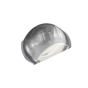 Factory customize LED lens 70mm 32mm 3mm 42mm K9/Borosilicate optical glass spherical plano convex glass/LED lens
