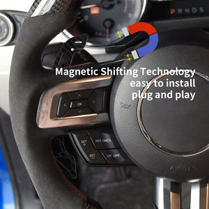Paletas de Cambio Magnéticas de Fibra de Carbono o Paletas de Cambio de Fibra de Carbono Real para <span class=keywords><strong>Ford</strong></span> <span class=keywords><strong>Mustang</strong></span> 2015-2022 - Product Image 5