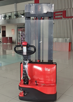 Gerbeur électrique à conducteur marchant CDD10J, capacité max. 1000 kg, 24V 100Ah, 3500mm, rayon de braquage de 86mm, pour l'UE et l'Asie du Sud-Est
