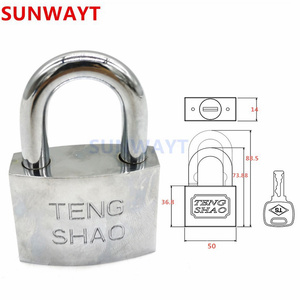 Лучшая безопасность, 50 мм, игровой автомат, комбинированный замок, навесной замок для шкафа с мастер-ключом - Product Image 3