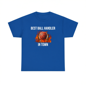 Camiseta de baloncesto con la frase 'Mejor manejador de balones de la ciudad', camiseta divertida con meme, regalo divertido, camisetas divertidas - Product Image 2