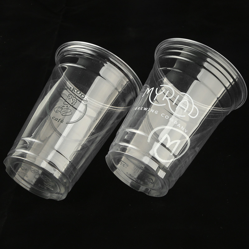 Water logo Lid U Shape Disposable