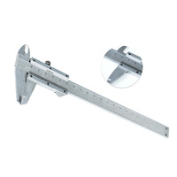 Pied à coulisse numérique en acier au carbone 0-150mm jauge diamètre micromètre outils de mesure d'épaisseur pied à coulisse