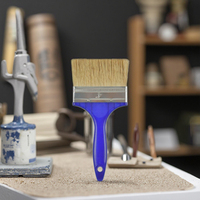 Brosse industrielle multifonction personnalisable DIY OEM en polyester pour le polissage, le nettoyage de la peinture et l'élimination de la poussière