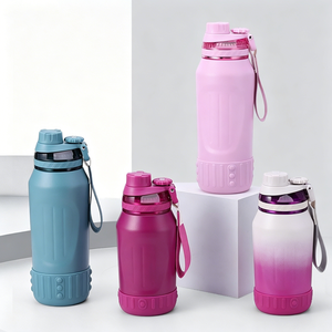 550ml/750ml Stainless Steel Double Wall Vacuum Insulated Thermos 6-12 Hours Thermal Insulation Portable for <b>Hot</b>/Cold Drinks - Product Image 2