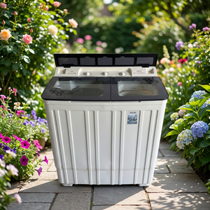 <span class=keywords><strong>Lave</strong></span>-<span class=keywords><strong>linge</strong></span> électrique semi-automatique à double cuve grande capacité 15 kg <span class=keywords><strong>avec</strong></span> fonction d'essorage, boîtier en acier inoxydable, best-seller - Product Image 3