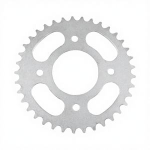 สเตอร์โซ่รถเอทีวีออฟโรดขายส่ง 420-37T 52 มม. เส้นผ่านศูนย์กลางภายใน ชิ้นส่วนสเตอร์รถจักรยานยนต์แบบกลึงสำหรับเครื่องจักร - Product Image 1