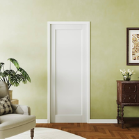 Porte intérieure en MDF à vente chaude, résistante à l'humidité, ignifuge, résistante à l'usure, porte de cuisine, porte d'appartement, porte insonorisée