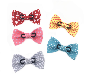 Offre Spéciale accessoires de collier pour animaux de compagnie impression coeur motif <span class=keywords><strong>chien</strong></span> nœud papillon amovible collier de <span class=keywords><strong>chien</strong></span> nœuds papillon avec motif de point de vague - Product Image 6