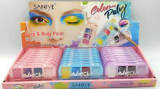 Samiye Eyeshadow Palette Multi Color Shimmer <b>Makeup</b> Kit For Eyes Colorful Beauty <b>Tools</b> - Product Image 3