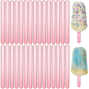 Specchio oro argento acrilico Cakesicle riutilizzabile stampo per <span class=keywords><strong>torta</strong></span> per casa caramelle regali per feste bastoncini <span class=keywords><strong>gelato</strong></span> artigianale - Product Image 3