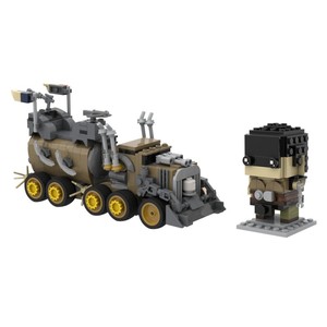 Figura Miniatura de Funbuild Mad Max Movies, MOC-202186 Furiosa Brickhead Rig, Bloques de Construcción de Modelos, Juguetes de Bloques de Ensamblaje DIY - Product Image 1