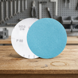 Disques de ponçage FERVI VELCRATI 150 mm 60 grains (paquet de 100) - Product Image 2