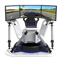 Machine d'arcade de course rotative à triple écran de qualité supérieure, équipement de divertissement commercial pour centre de divertissement intérieur et salle de jeux