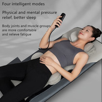 Matelas de massage électrique chauffant pliable pour le dos, taille Queen, avec fonction de stretching, pour yoga, pieds, taille, hanches, EMS