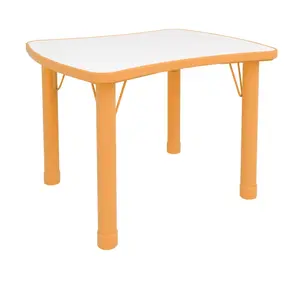 Hot sale kids dinning table and chair set montessori furniture study table for girls and boys