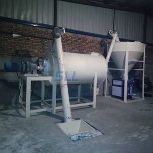 Máquina mezcladora de masilla de pared de 5,5 kW, máquina mezcladora de mortero adhesivo para azulejos, mezclador de polvo seco - Product Image 4