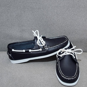 <span class=keywords><strong>Chaussures</strong></span> de navigation rétro classiques <span class=keywords><strong>bleu</strong></span> <span class=keywords><strong>marine</strong></span>, versions <span class=keywords><strong>homme</strong></span> et femme, <span class=keywords><strong>chaussures</strong></span> <span class=keywords><strong>bateau</strong></span> décontractées et légères à semelle plate pour <span class=keywords><strong>homme</strong></span> - Product Image 2