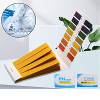 80 bandelettes/paquet professionnel PH 1-14 bandelettes de testeur de papier de tournesol eau cosmétiques bande de Test d'acidité du sol outil de Test de papier